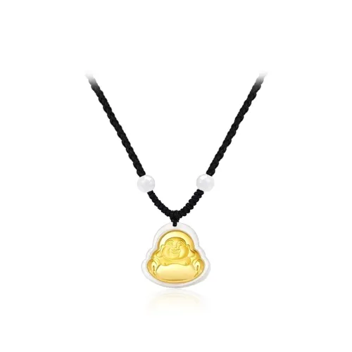 The Star of the Water Shell Jade Necklaces Unisex