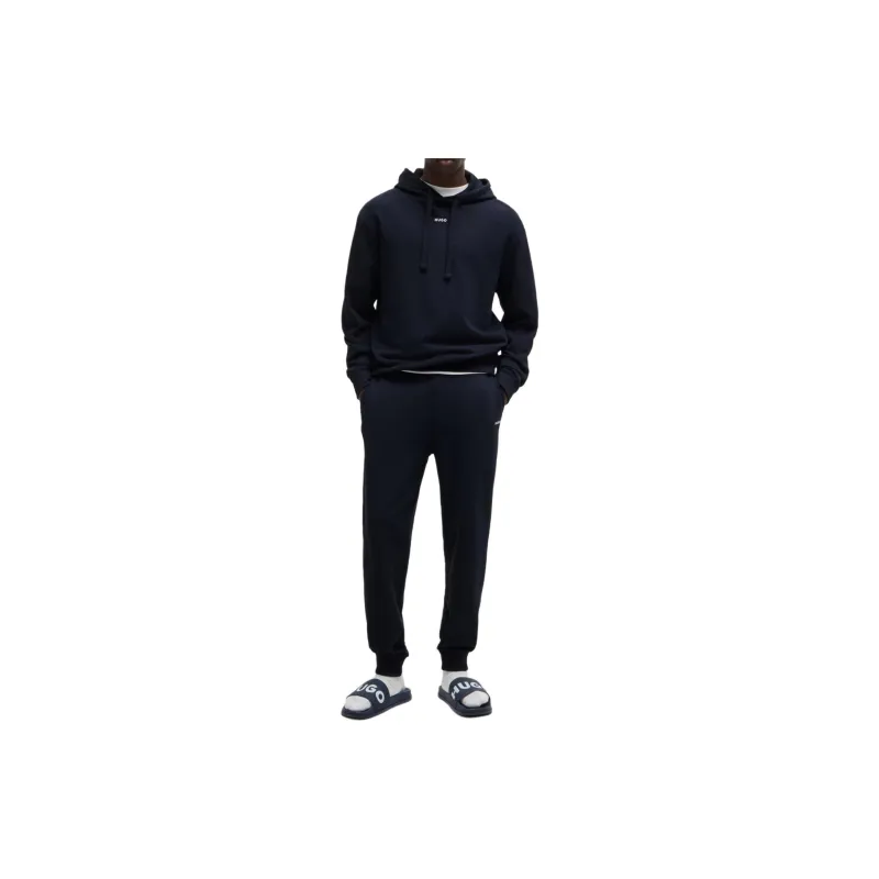 HUGO BOSS Logo Printed Drawstring Two Piece Tracksuit-1