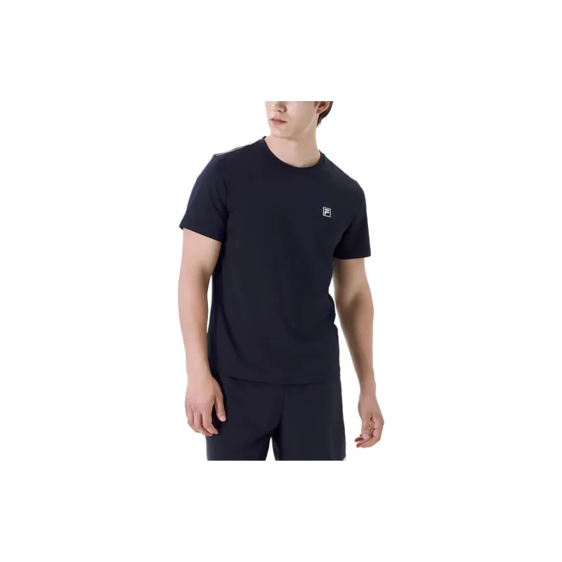 FILA T Shirt Unisex Marine Blue-4