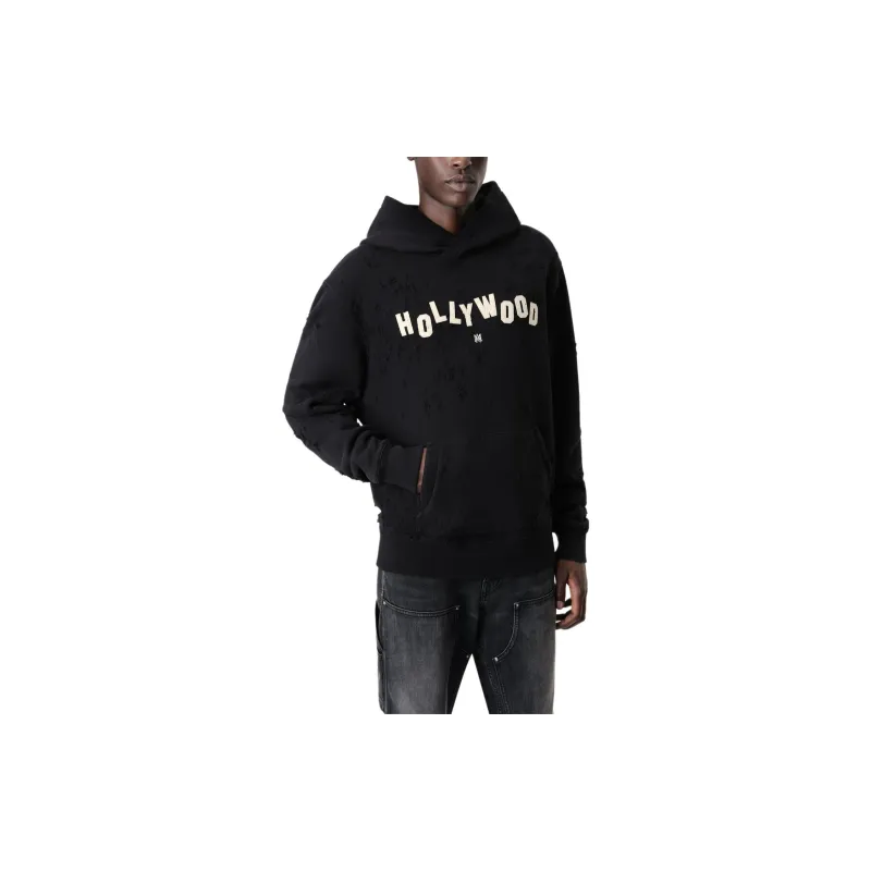 AMIRI Hollywood Distressed Hoodie-3