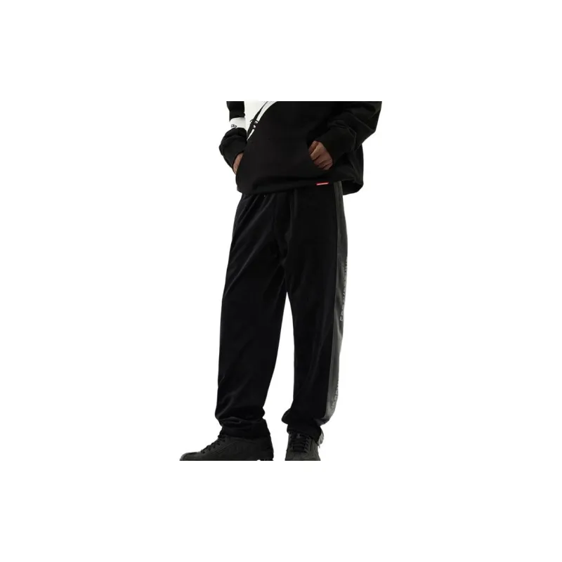 SPRAYGROUND Knitted Sweatpants Unisex Black-1
