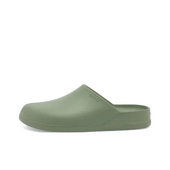 Crocs Closed Toe Slippers Unisex Green