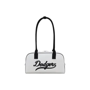 MLB Polyester Handbag Shoulder Bag Regular Unisex Dark Cream
