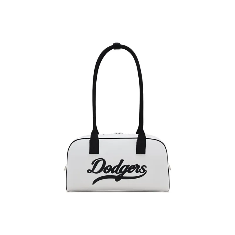 MLB Polyester Handbag Shoulder Bag Regular Unisex Dark Cream-0