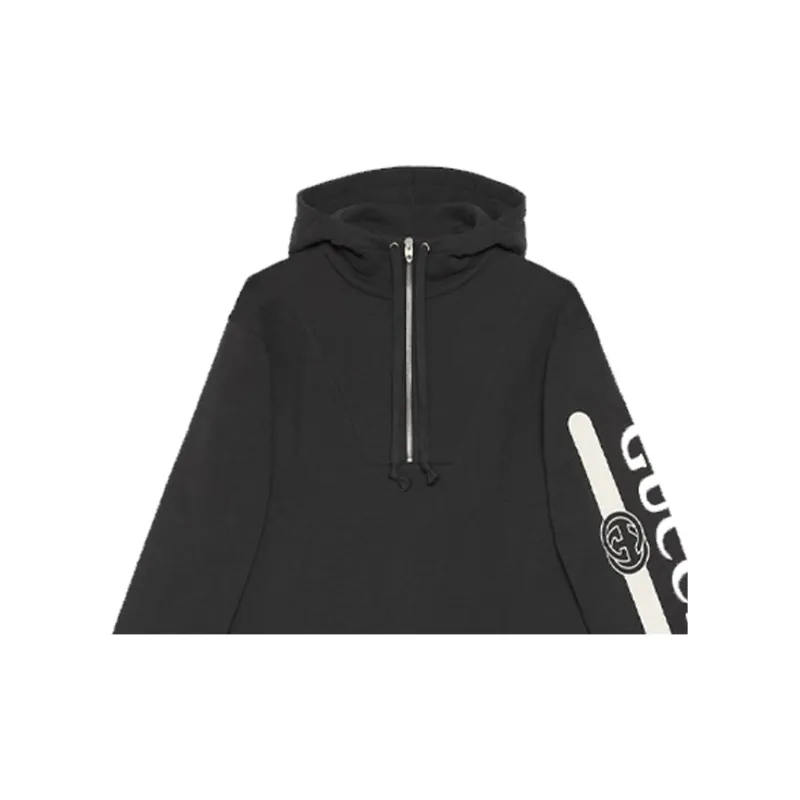 GUCCI Sweatshirts Men Black-5