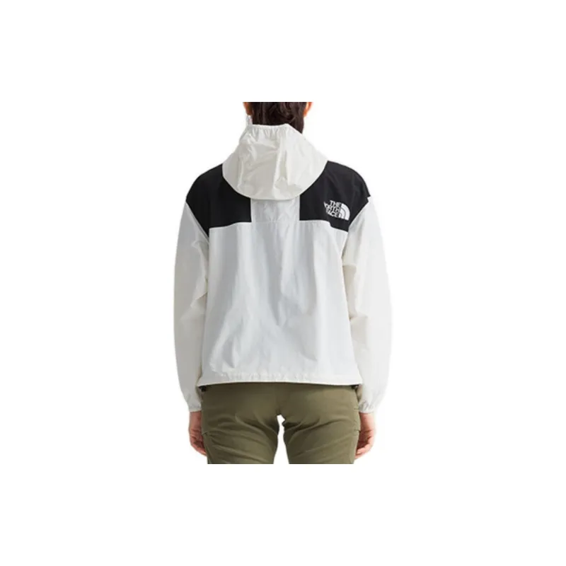 THE NORTH FACE Outdoor Hiking Waterproof And Windproof Windbreaker Jacket Unisex Ecru-2