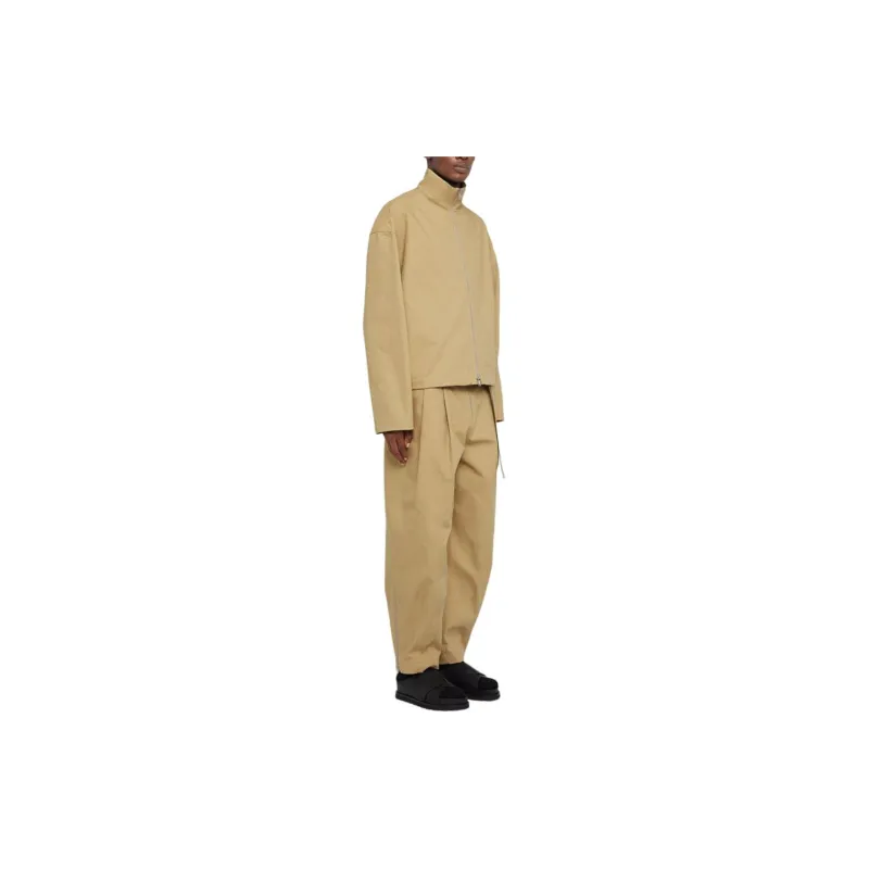 JIL SANDER + Drop Shoulder Oversized Fit Jacket-4