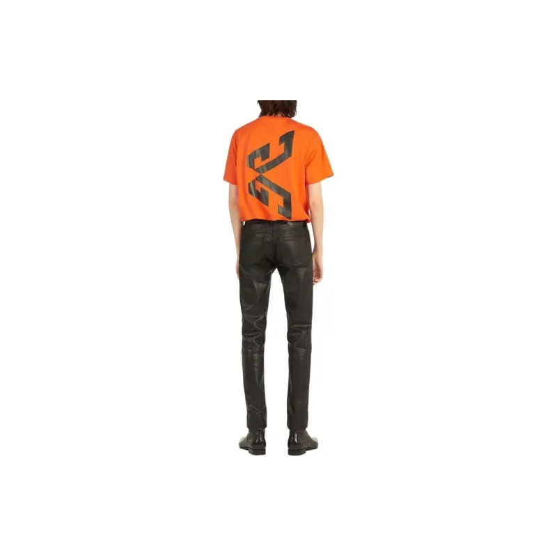 Givenchy T Shirts Men Orange-4