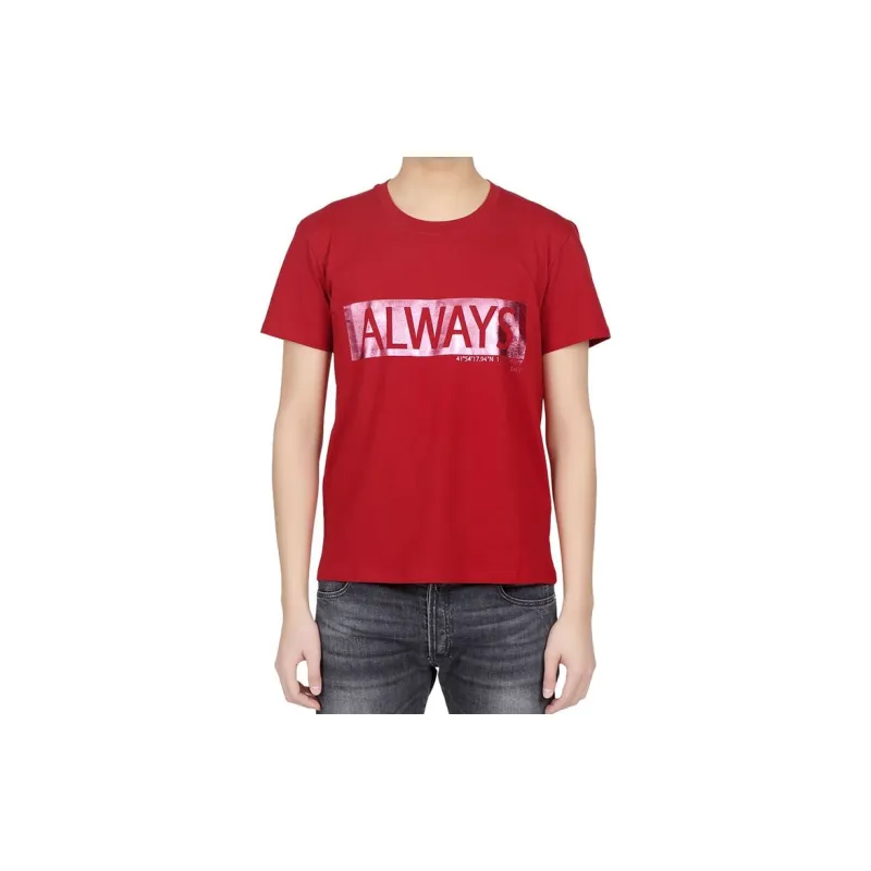Valentino T-Shirts Men Red-2