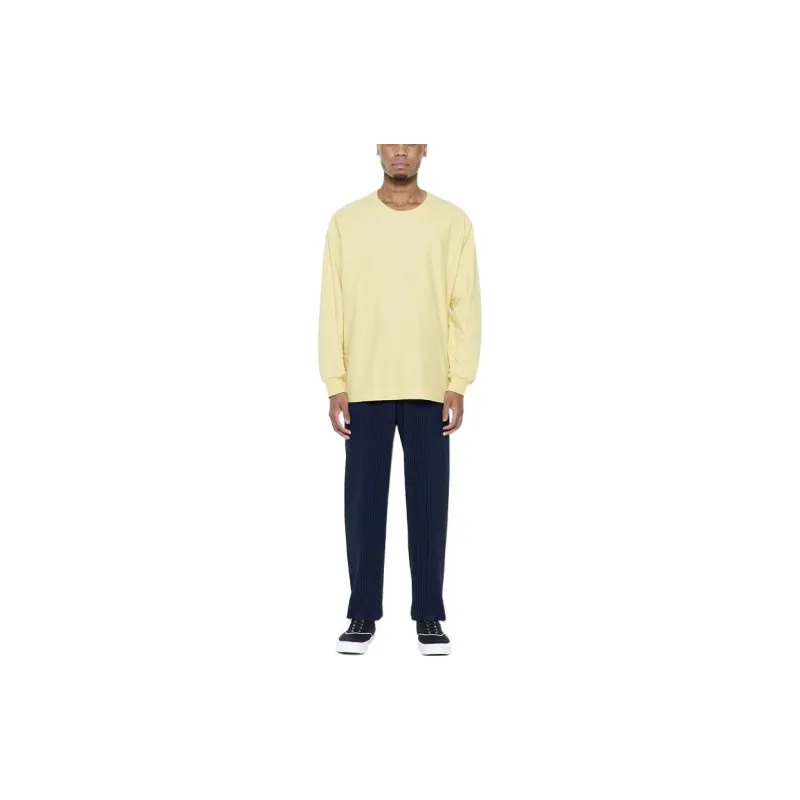 Homme Plissé Issey Miyake T Shirts Men Yellow-1