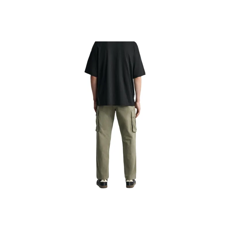 ZARA Cargo Pants Men Khaki-3