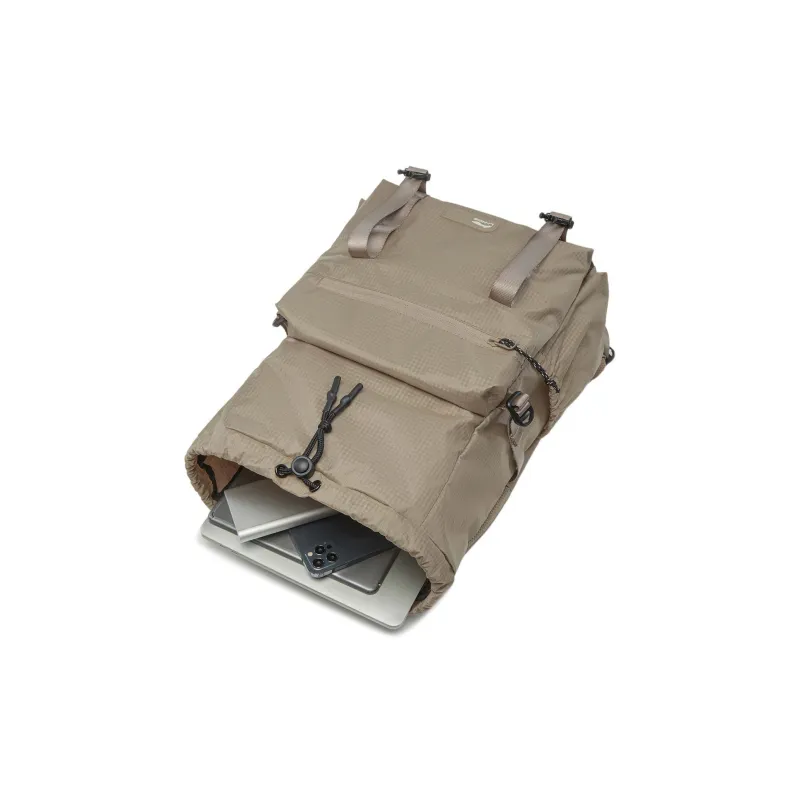 LiNing Polyamide Backpack Unisex Mink Taupe-4