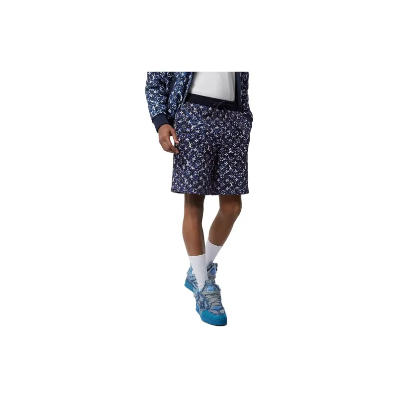 LOUIS VUITTON FW23 Casual Shorts Men's Blue-2