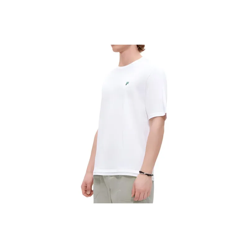 FILA Fusion T Shirt Men's Standard White-4