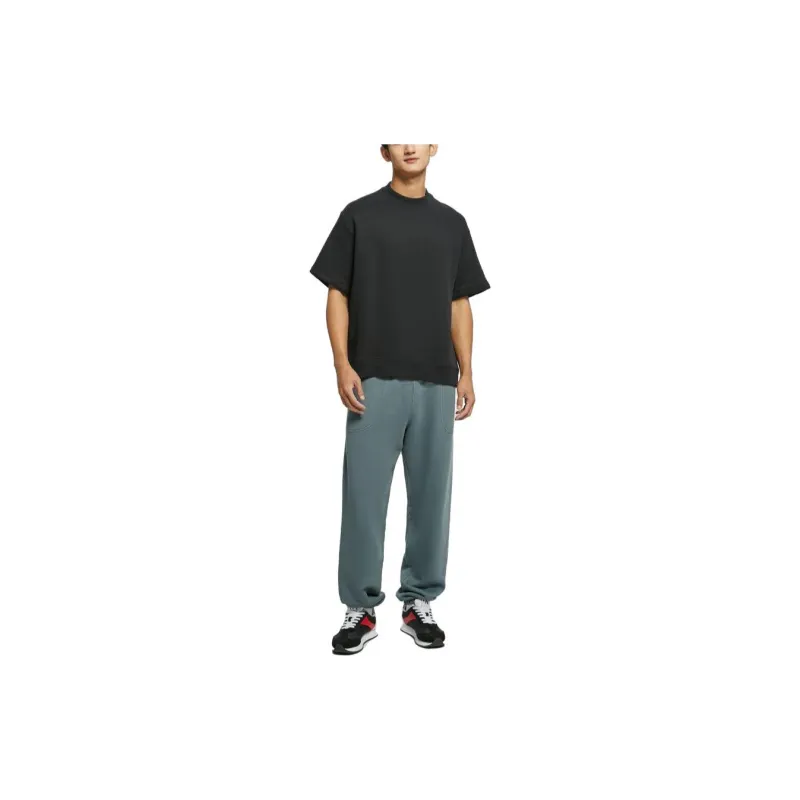 Calvin Klein Simple Series Knitted Sweatpants Unisex Gray Green-2