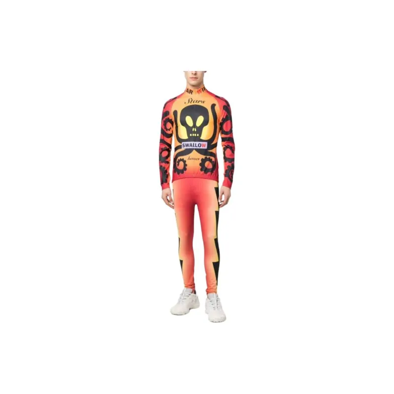 WALTER VAN BEIRENDONCK Casual Pants Men's Orange-3