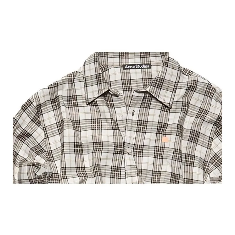 Acne Studios Checked Button Up Shirt-4