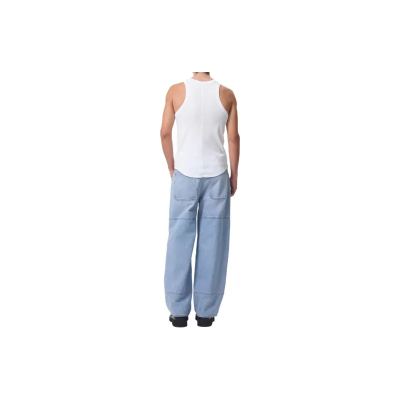 AGOLDE SS24 Tank Tops Men's White-2
