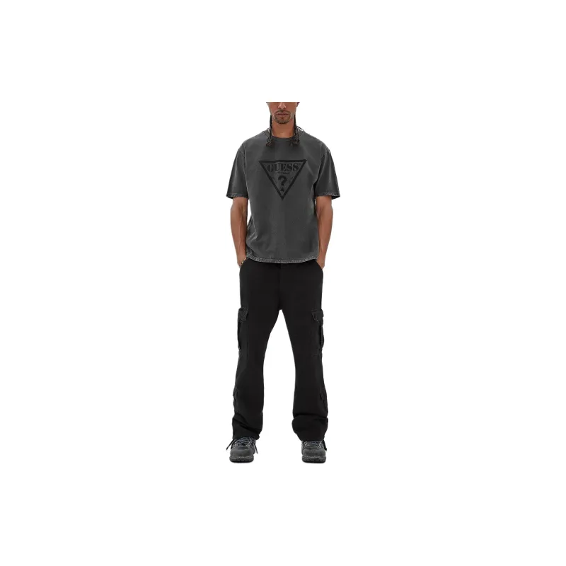 GUESS Originals Ripstop Cargo Pants Cargo Pants Men's Black-2