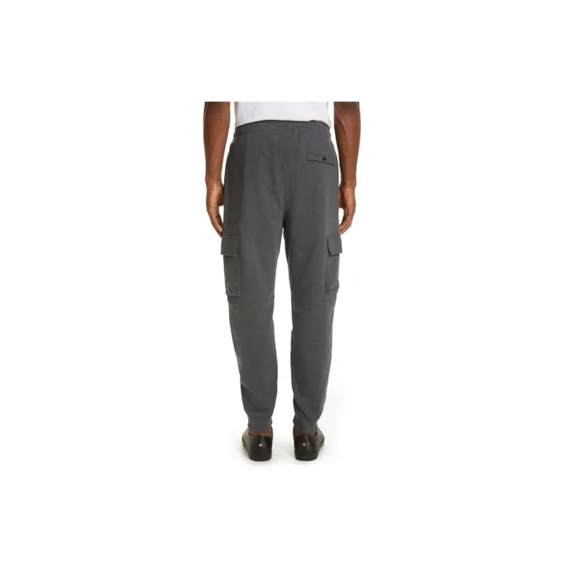 Burberry Knitted Sports Pants Men's Dark Gray-4