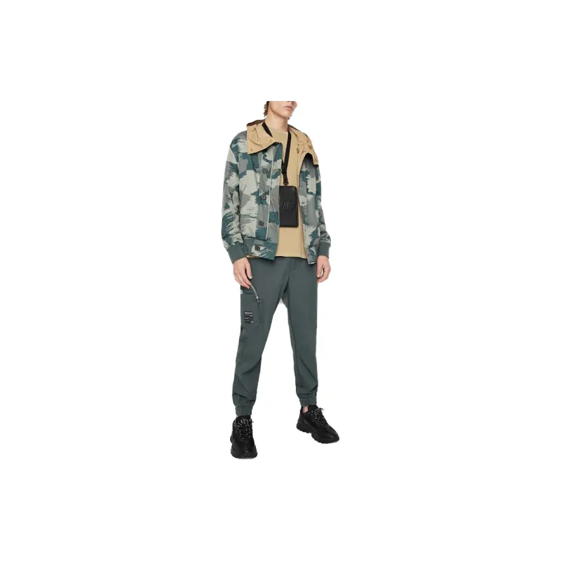 ARMANI EXCHANGE T Shirts Men Khaki-3