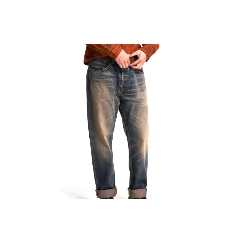TEKABLU Jeans Unisex South Aromatic Mountain Blue-5