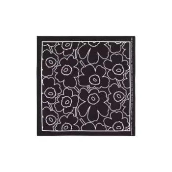 Marimekko Cotton Silk Scarves Women's Black