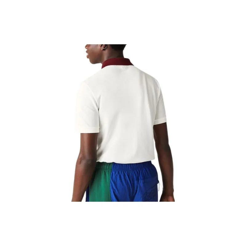 LACOSTE Polo Shirts Men White-2