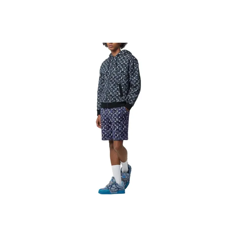 LOUIS VUITTON FW23 Casual Shorts Men's Blue-1
