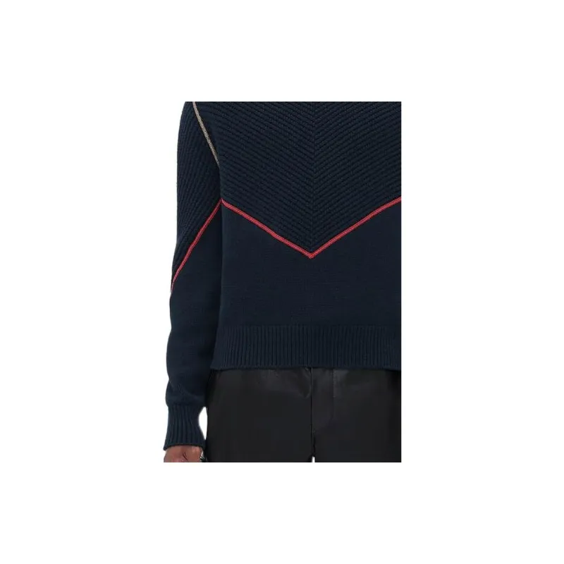 Bottega Veneta Cashmere Sweaters Men Blue-5