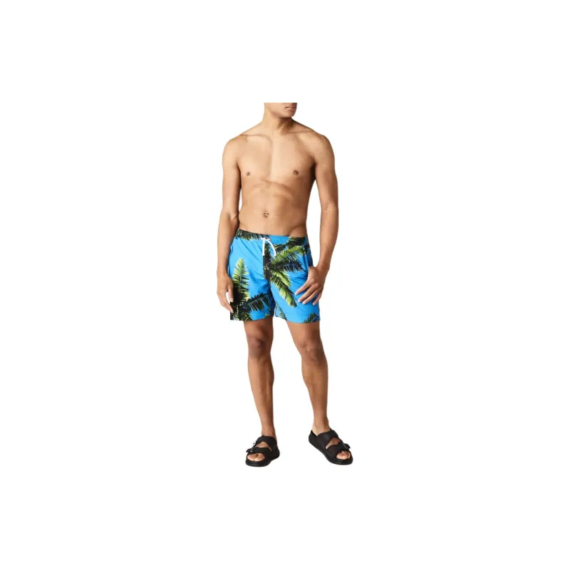 Blue Sky Inn Palm Tree print Swim Shorts-1