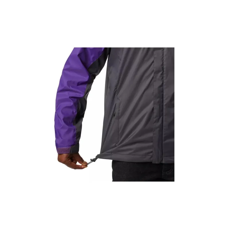 Columbia Jackets Men Black Purple-4