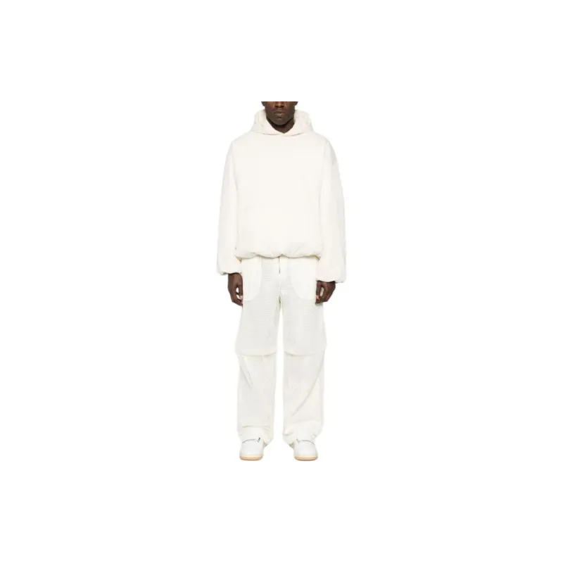 JIL SANDER Layered Open knit Trousers-1