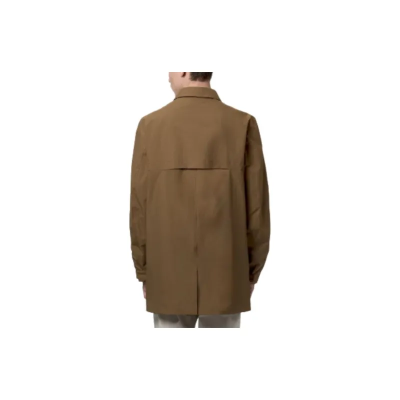 K WAY Jackets & Coats Men's Brown-3