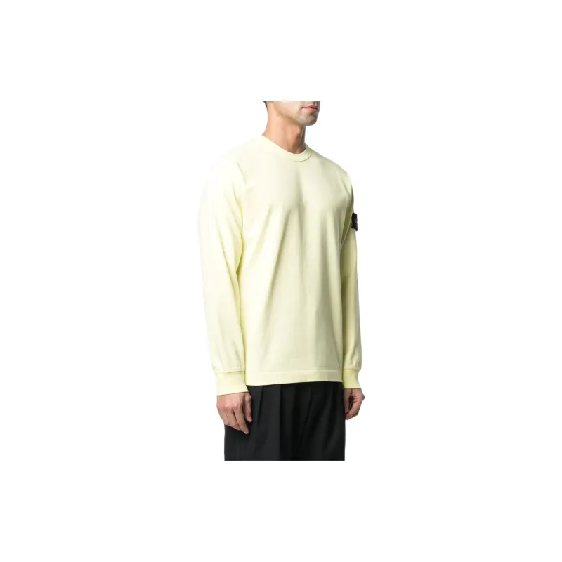 STONE ISLAND Sweatshirts Men Yellow-2