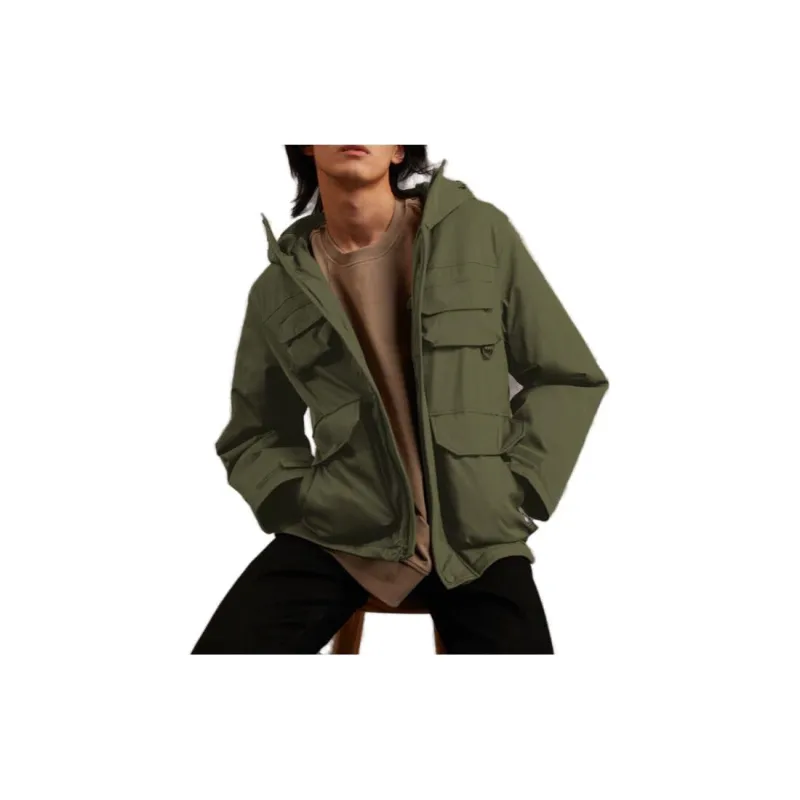 GAP Jackets Men Army Green-2