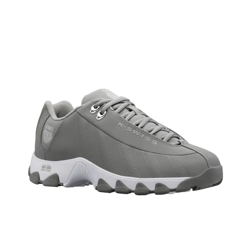 KSWISS Abrasion Resistant Low Top Casual Shoes Men's Neutral Gray-2