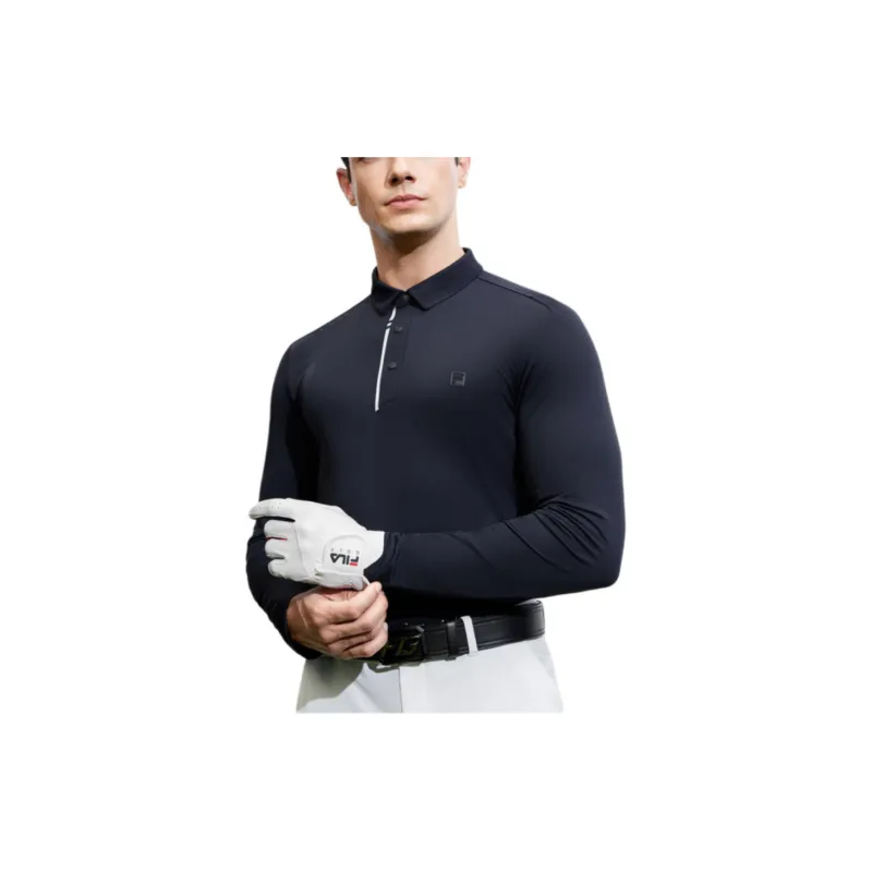 FILA Golf Series Polo Shirt Men's Legend Blue-4