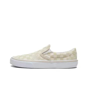 Slip On Classic Vans 'Checkerboard Tan Stars'