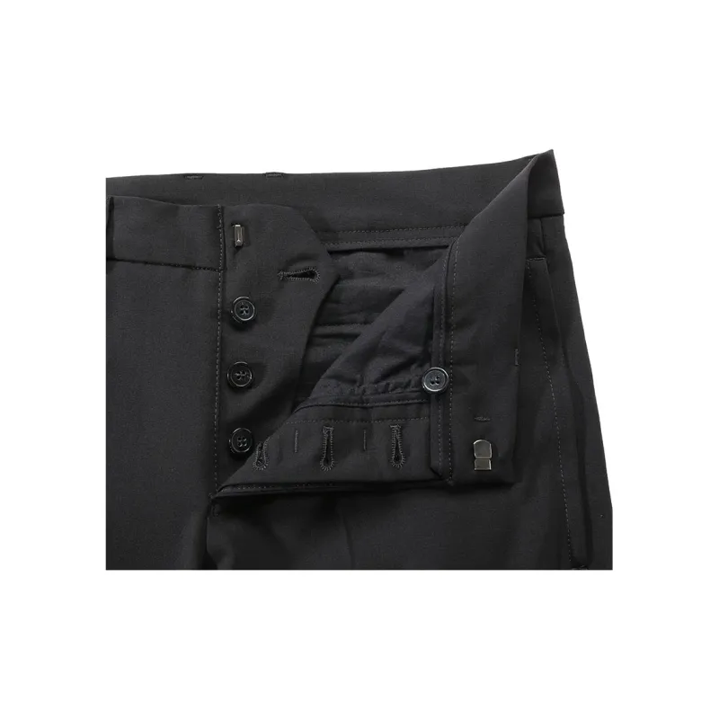 EMPORIO ARMANI SS24 Suit Trouser Men's Black-6