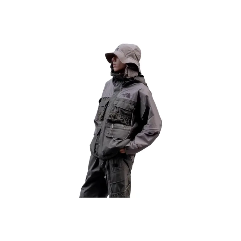 THE NORTH FACE UE Series Waterproof And Windproof Windbreaker Jacket Men's Green-1