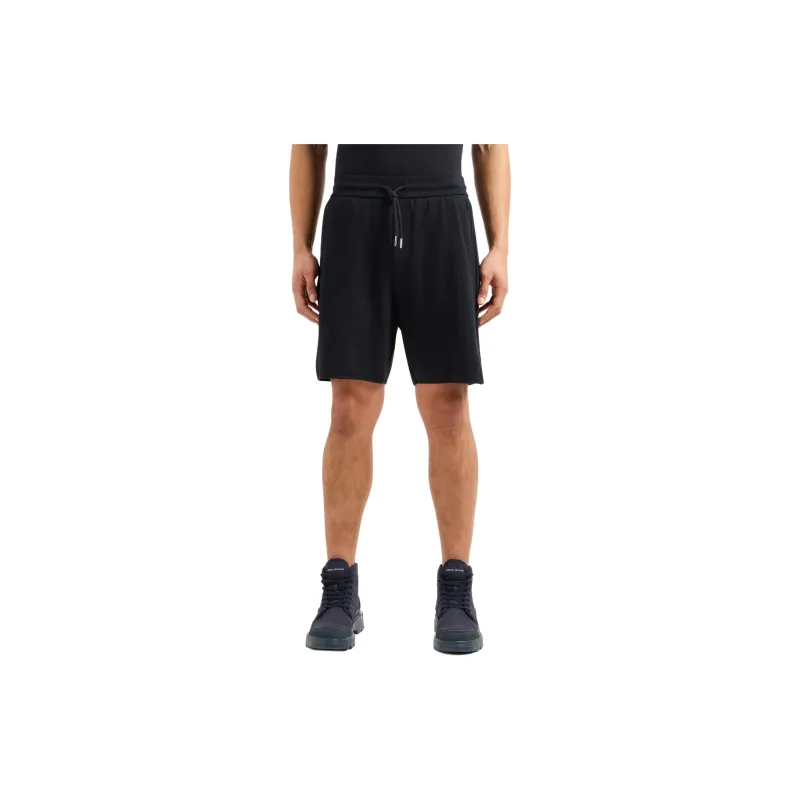 ARMANI EXCHANGE Logo tape Track Shorts-1
