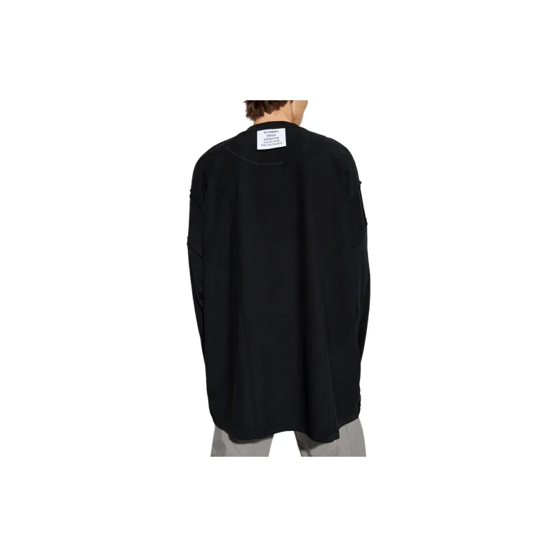 Vetements Inside Out Shark Long Sleeve-2