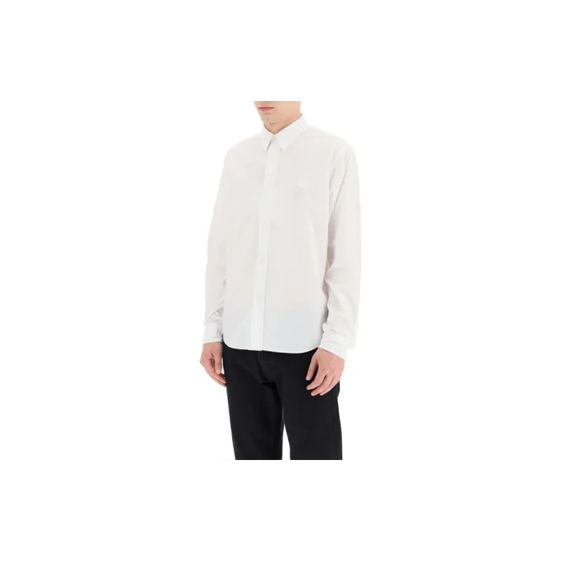 KENZO Classic Tiger Head Shirts Men White-4