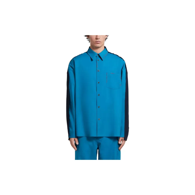 MARNI Long Sleeve Button Up Shirt-1
