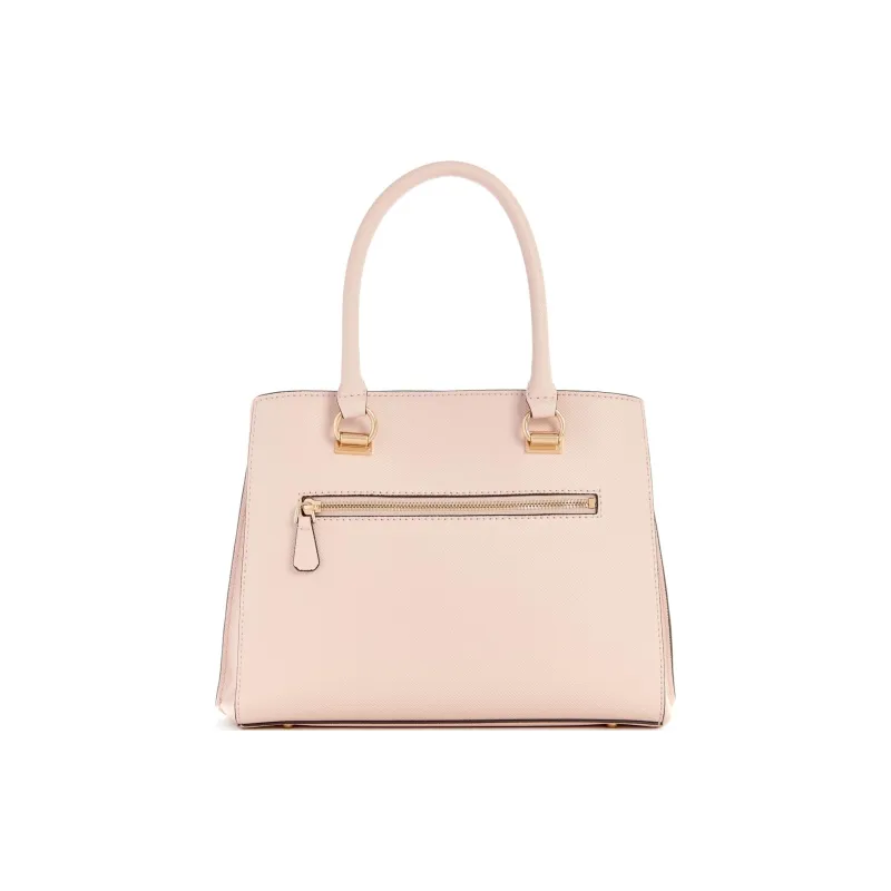 GUESS Artificial Leather Tote Bag Shopping Bag Shoulder Bag Crossbody Bag Handbag Women's Pink-2