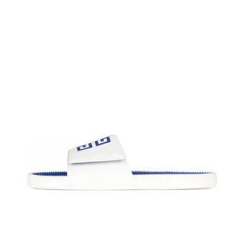 Givenchy Odor Resistant Slide Slippers Men's White Blue