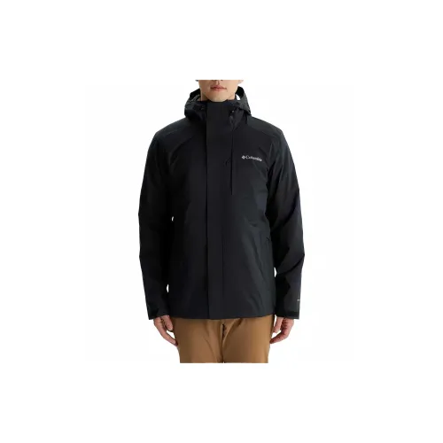 Columbia Windbreaker Jackets Unisex Black