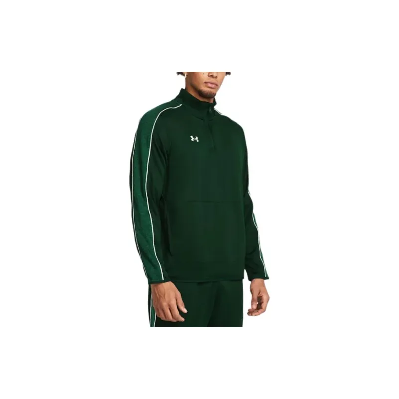 Under Armour Command Warm-Up ¼ Sweatshirt Men's Forest Green/White-2