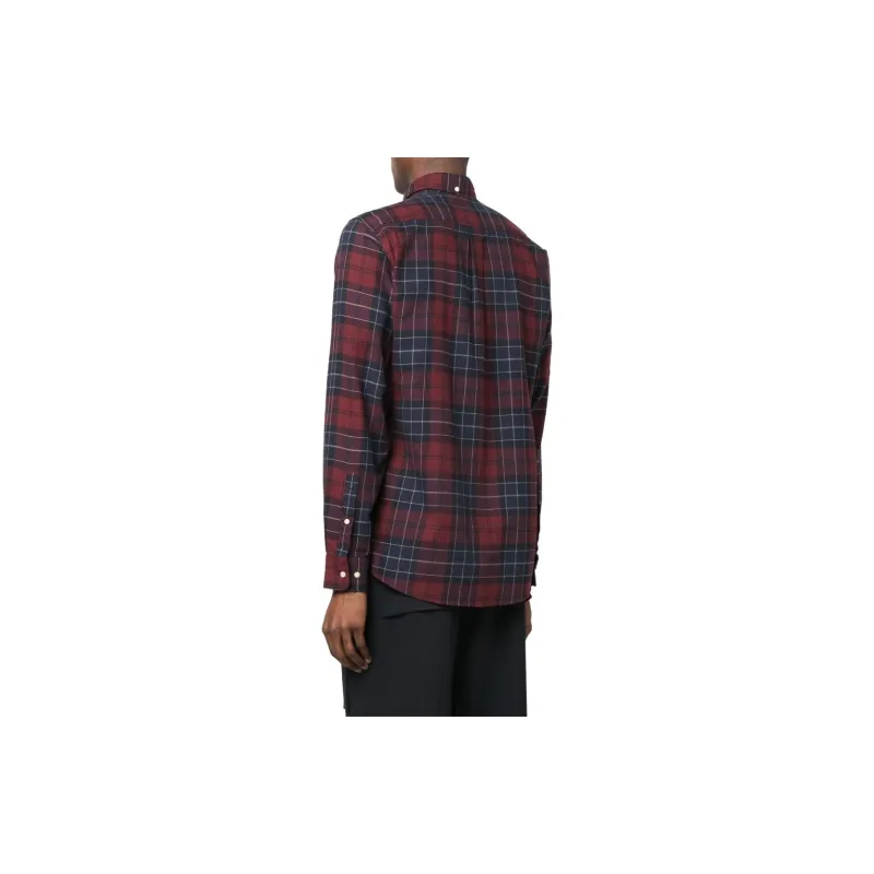 BARBOUR Shirts Men Red-2